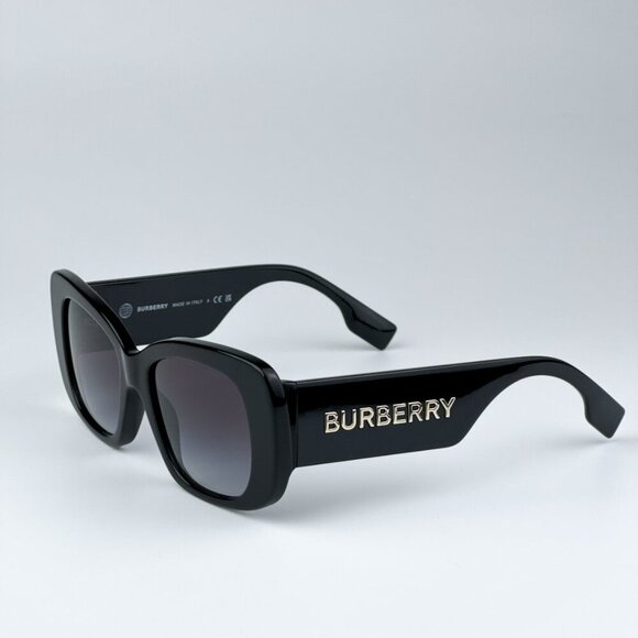 Burberry BE4410 4038F2 BRAND NEW Sunglasses Black Dark Grey Women - Picture 7 of 10